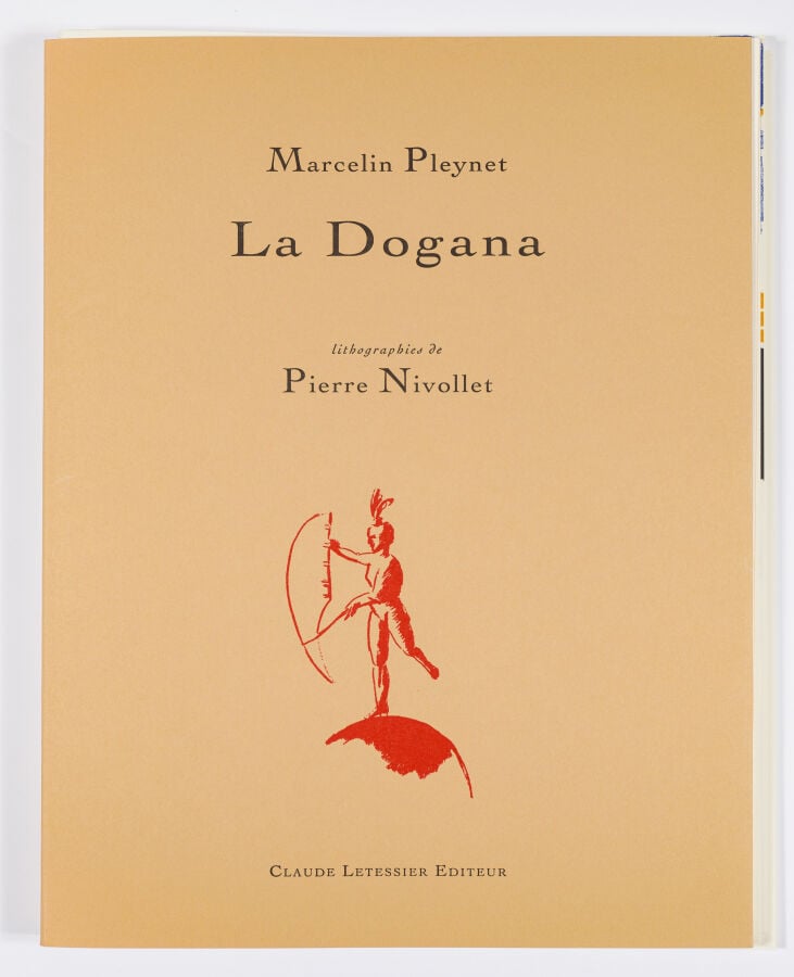 PIERRE NIVOLLET - Marcelin Pleynet, La Dogana, Claude Letessier, Paris, 1994, p…
