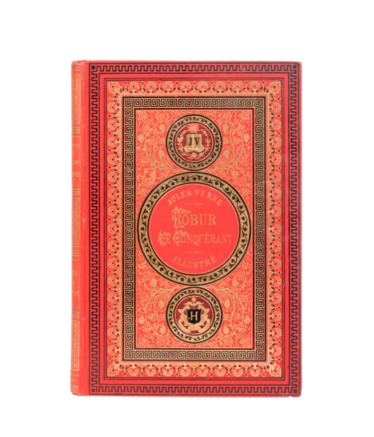 Robur le Conquérant par Jules Verne. Illustrations de Benett. Paris, Bibliothèq…