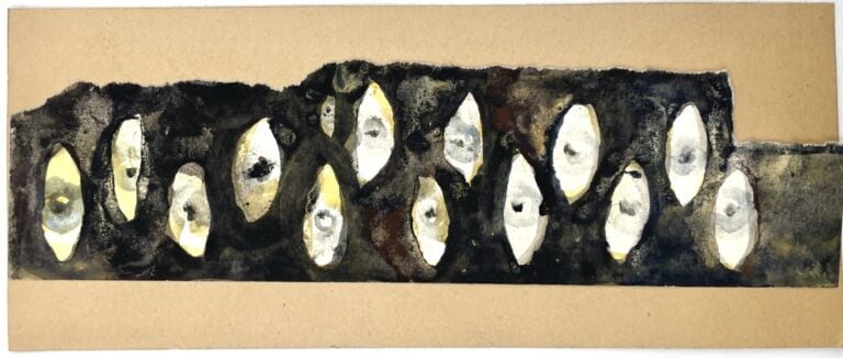 SLAVKO KOPAČ (1913-1995) - 2 têtes, 1949, aquarelle et encre sur papier, monogr…