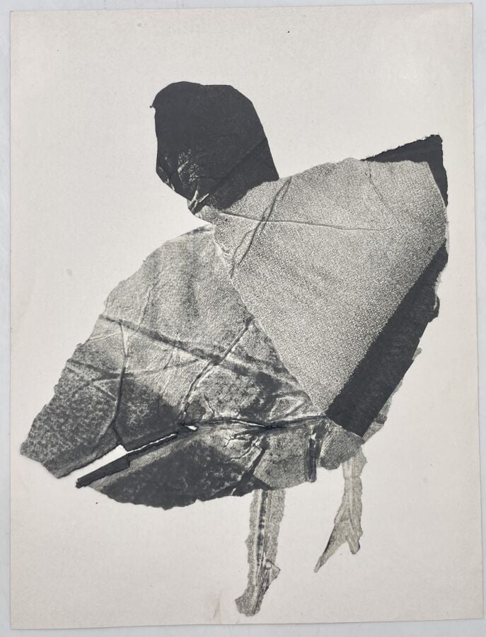 SLAVKO KOPAČ (1913-1995) - Animaux et homme, 1949, technique mixte sur papier,…