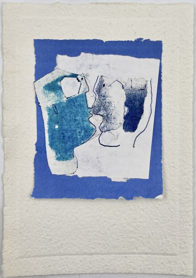 SLAVKO KOPAČ (1913-1995) - Chute d'eau, 1963 ,encre sur papier, signée en haut…
