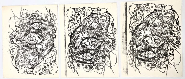SLAVKO KOPAČ (1913-1995) - Composition ,3 estampes, cachet du monogramme au dos…