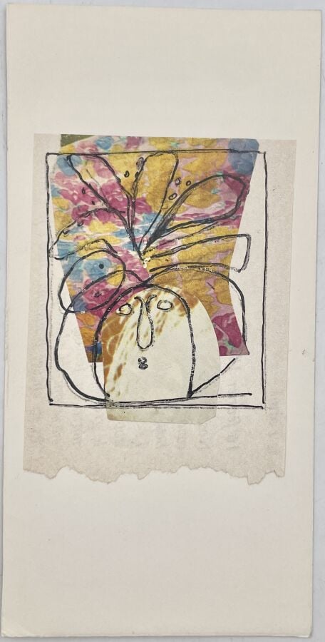 SLAVKO KOPAČ (1913-1995) - Composition à l'oiseau, 1966 encre sur papier, datée…