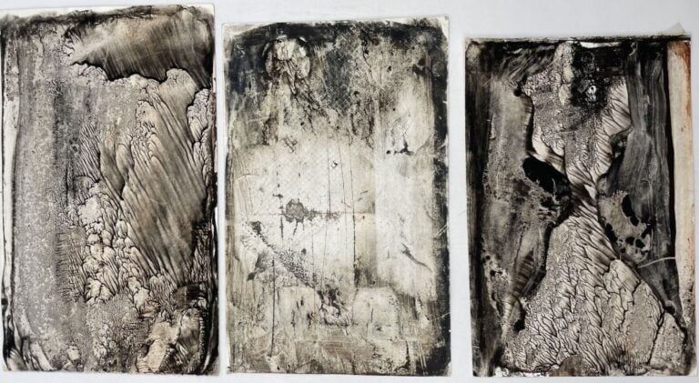 SLAVKO KOPAČ (1913-1995) - Composition, arrachage de papier collé, partiellemen…