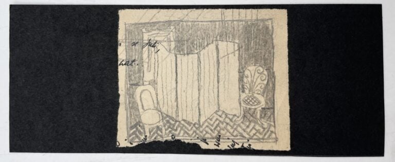 SLAVKO KOPAČ (1913-1995) - Composition, frottage de crayon sur papier, cachet d…