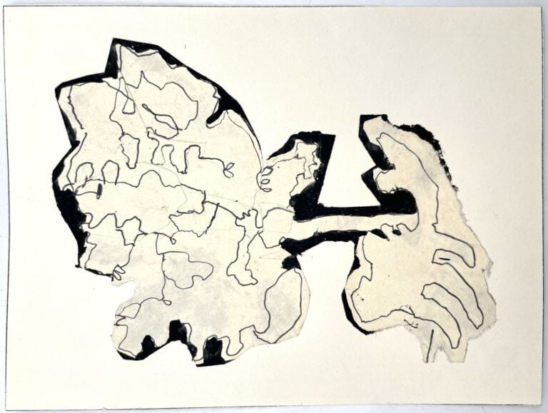 SLAVKO KOPAČ (1913-1995) - Couple sous un arbre, stylo bille, encre et papier d…