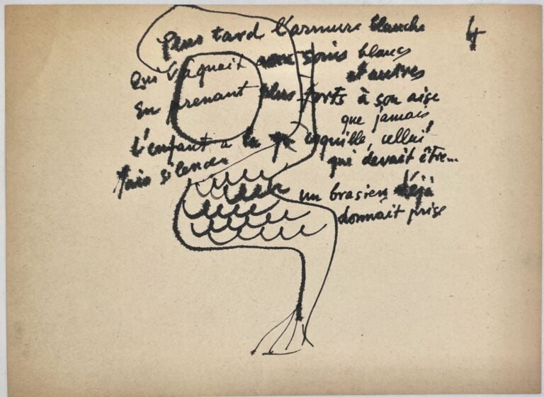 SLAVKO KOPAČ (1913-1995) - Ex libris, encre su papier, au dos annotation et cac…