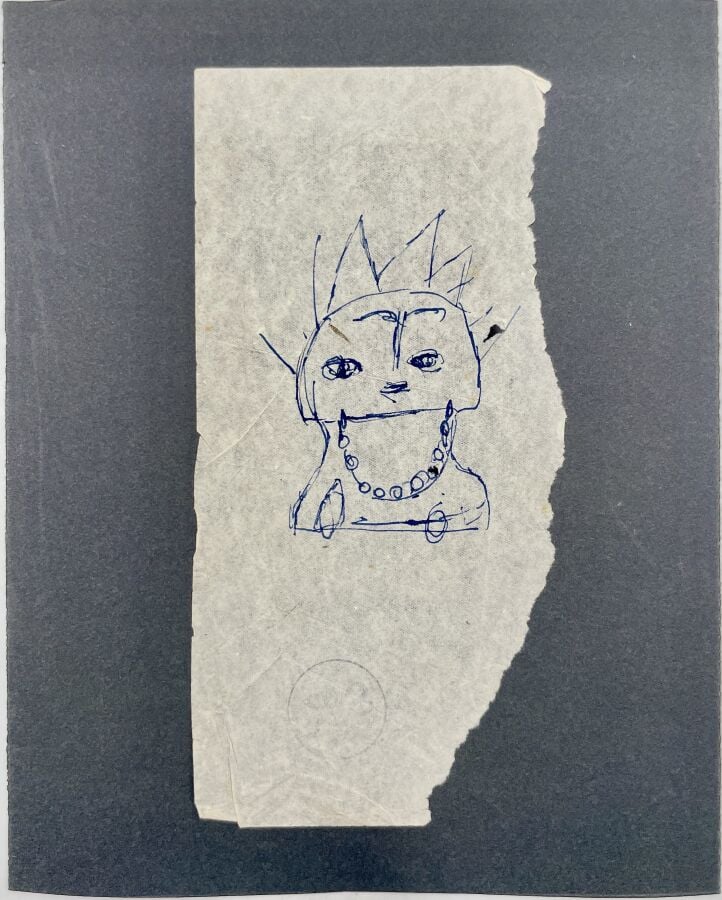 SLAVKO KOPAČ (1913-1995) - Ex libris, encre su papier, au dos annotation et cac…
