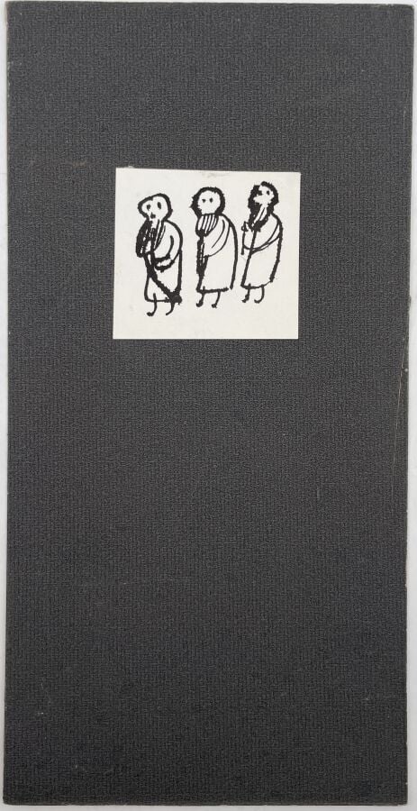 SLAVKO KOPAČ (1913-1995) - Femme debout, encre sur carton fin, cachet « Slavko…