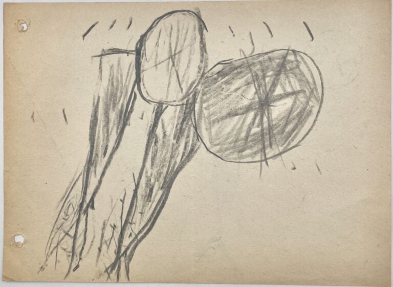 SLAVKO KOPAČ (1913-1995) - Femme ,encre sur papier cartonné imprimé au dos et d…