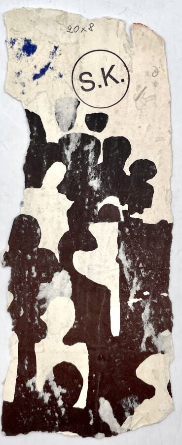 SLAVKO KOPAČ (1913-1995) - Frise de personnages 1963-64, encre sur papier, daté…