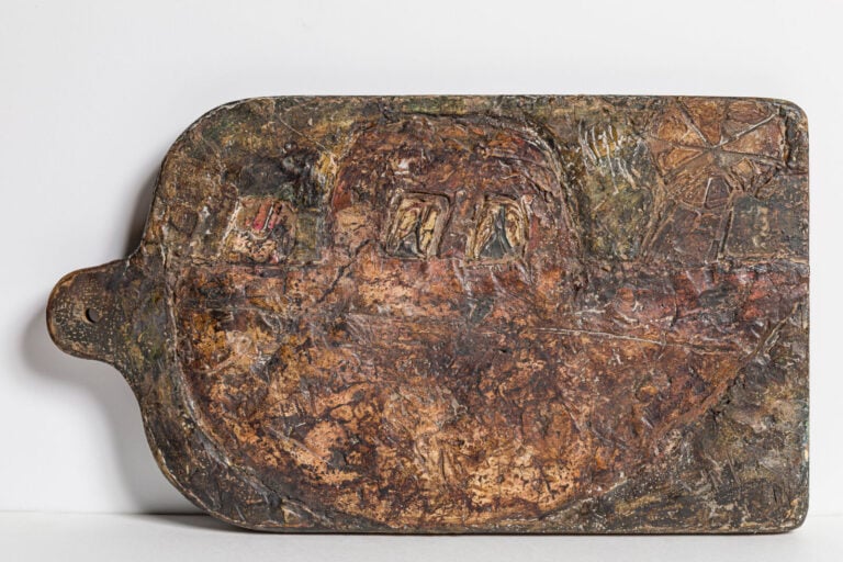 SLAVKO KOPAČ (1913-1995) - Gondola, 1954 - Peinture vinylique et technique mixt…