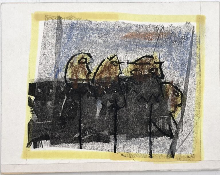 SLAVKO KOPAČ (1913-1995) - Groupes de personnages, Encre, crayon et une encre s…