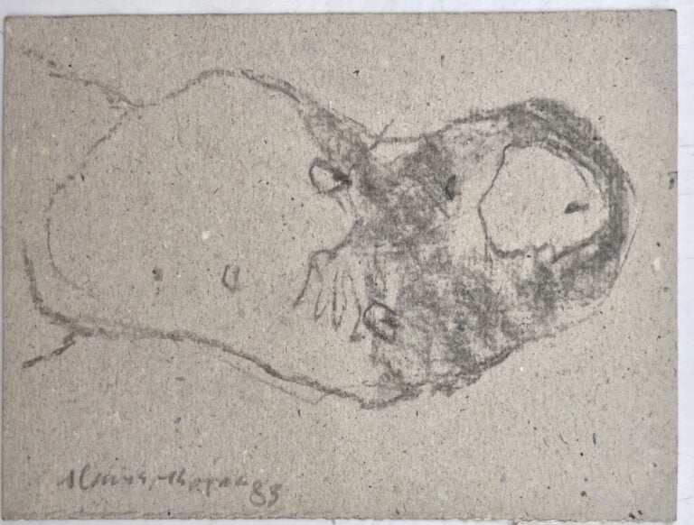 SLAVKO KOPAČ (1913-1995) - Oiseaux, 1962, stylo bille sur papier, signé « Slavk…