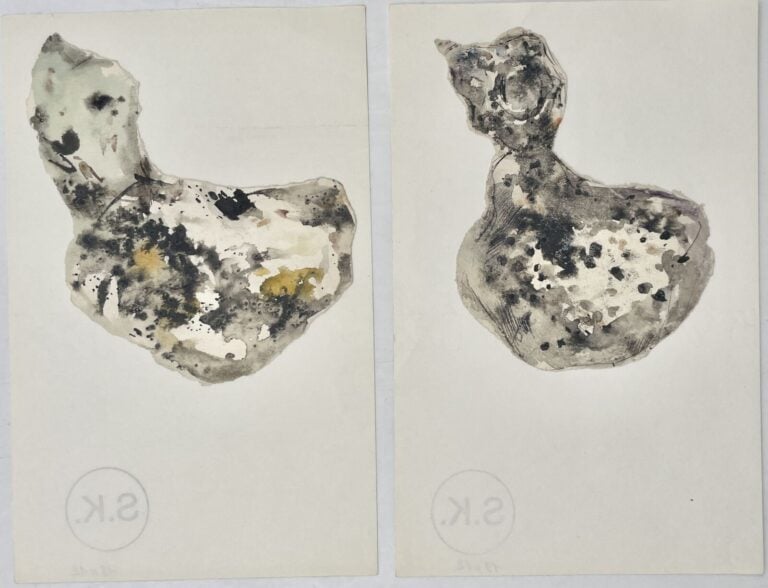 SLAVKO KOPAČ (1913-1995) - Oiseaux, encre noire, encre de couleurs et lavis d'e…