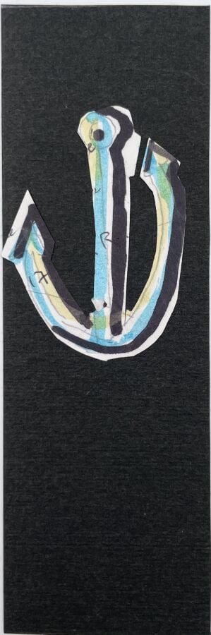 SLAVKO KOPAČ (1913-1995) - Personnages, feutre noir et annotation au stylo bill…