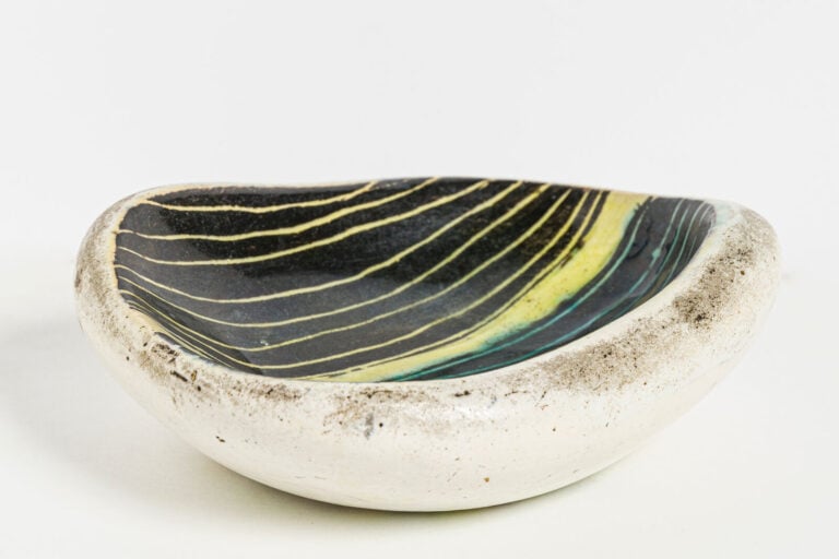 SLAVKO KOPAČ (1913-1995) - Vide poche, circa 1950 - Céramique émaillée, signée…