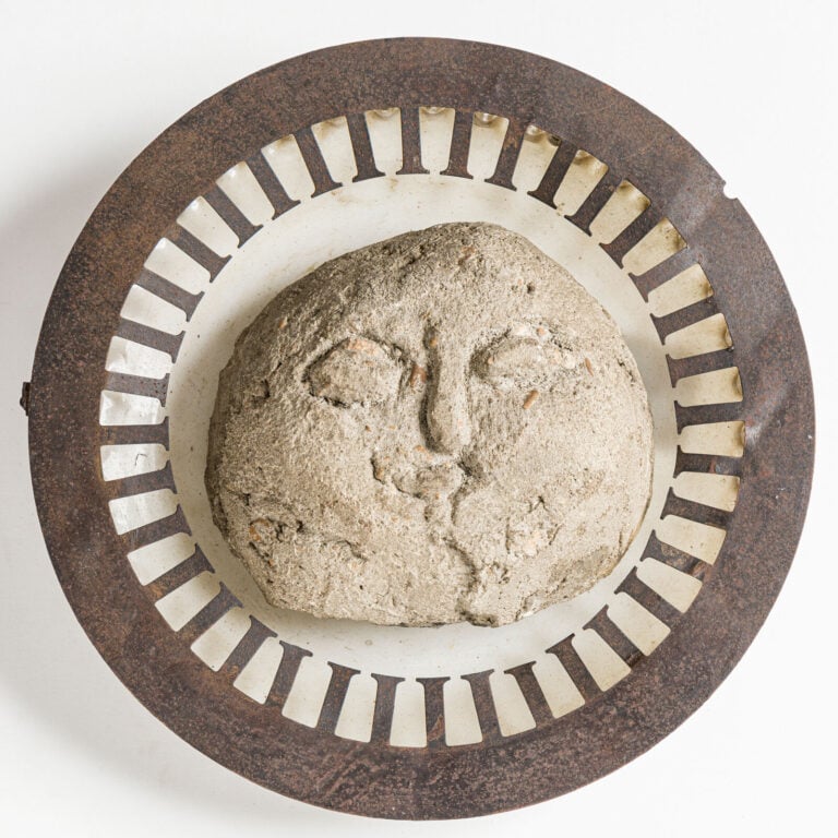 SLAVKO KOPAČ (1913-1995) - Visage - Ensemble composé de 2 pièces : d'un abat-jo…