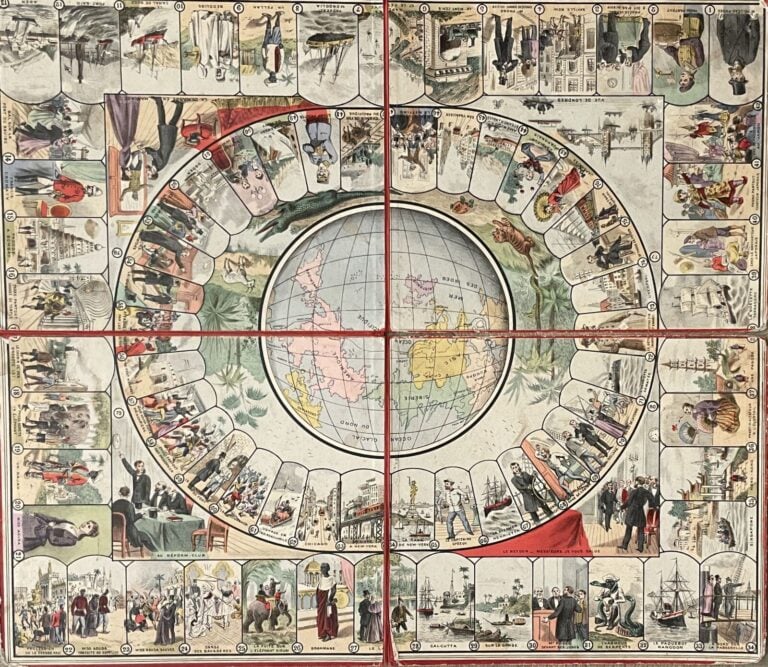 Voyage autour du Monde / d'après Jules Verne. Sans nom d'éditeur (sans doute Pa…