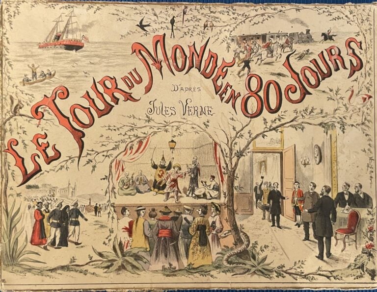 Voyage autour du Monde / d'après Jules Verne. Sans nom d'éditeur (sans doute Pa…