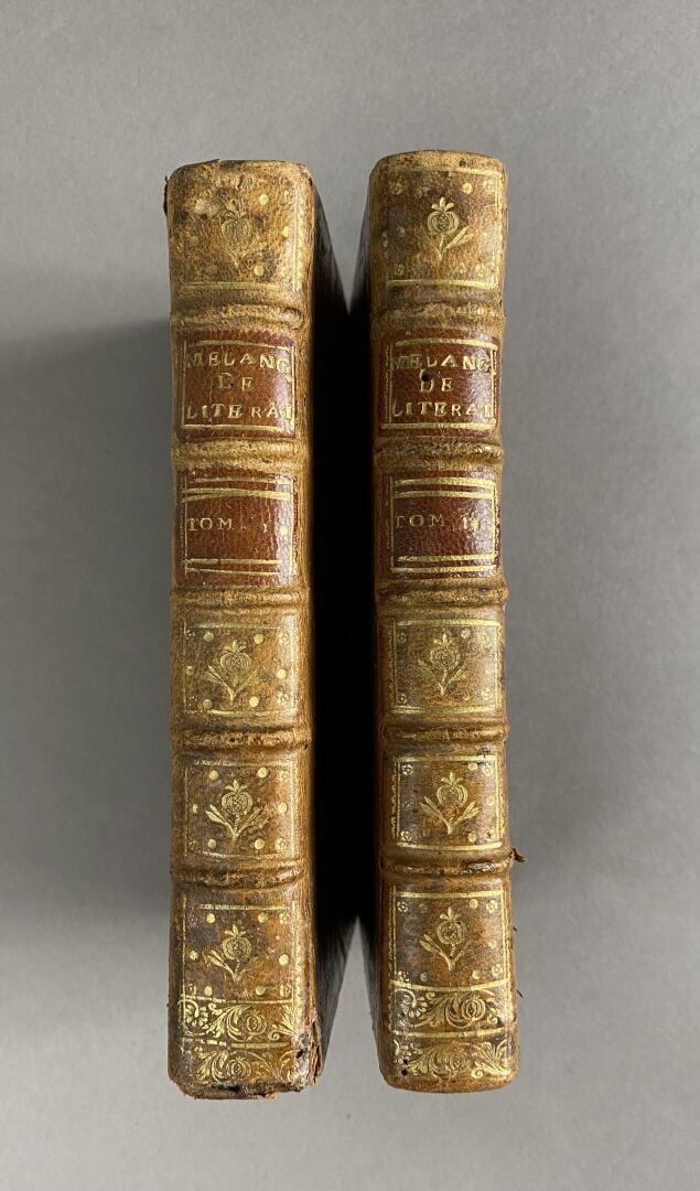 ALEMBERT (Jean Le Rond d'). - Mélanges de Littérature, d'Histoire, et de Philos…