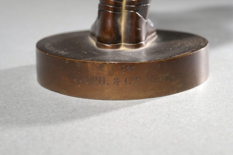 Alexandre FALGUIERE (1831-1900), d'après - Phryné - Epreuve en bronze à patine…