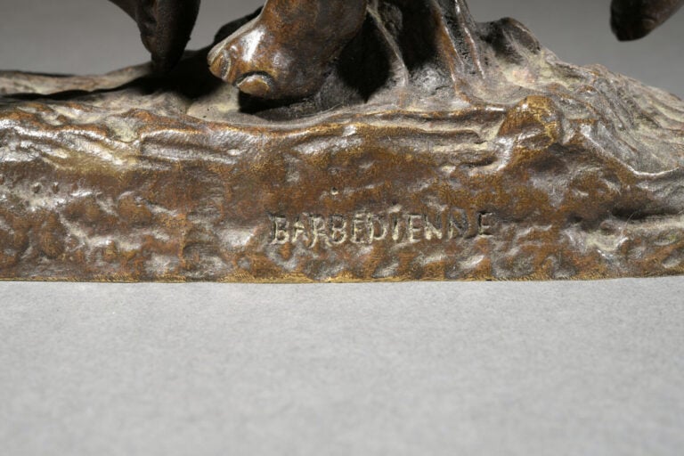 Antoine-Louis BARYE (1796-1875), d'après - Elephant du Sénégal - Epreuve en bro…