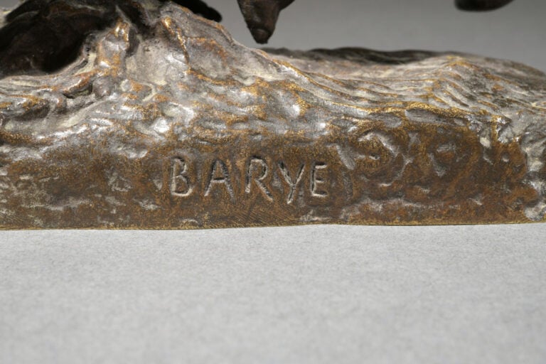 Antoine-Louis BARYE (1796-1875), d'après - Elephant du Sénégal - Epreuve en bro…