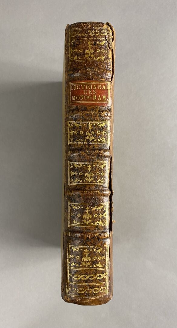 CHRIST (Johann Friedrich) : - Dictionnaire des monogrammes, chiffres, lettres i…