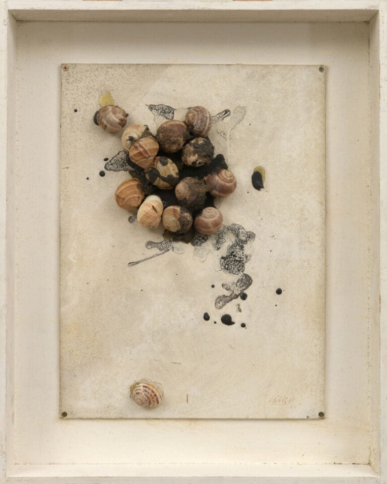 Claude GILLI (1938-2015) - Nature morte, 1970 - Accumulation de coquilles d'esc…