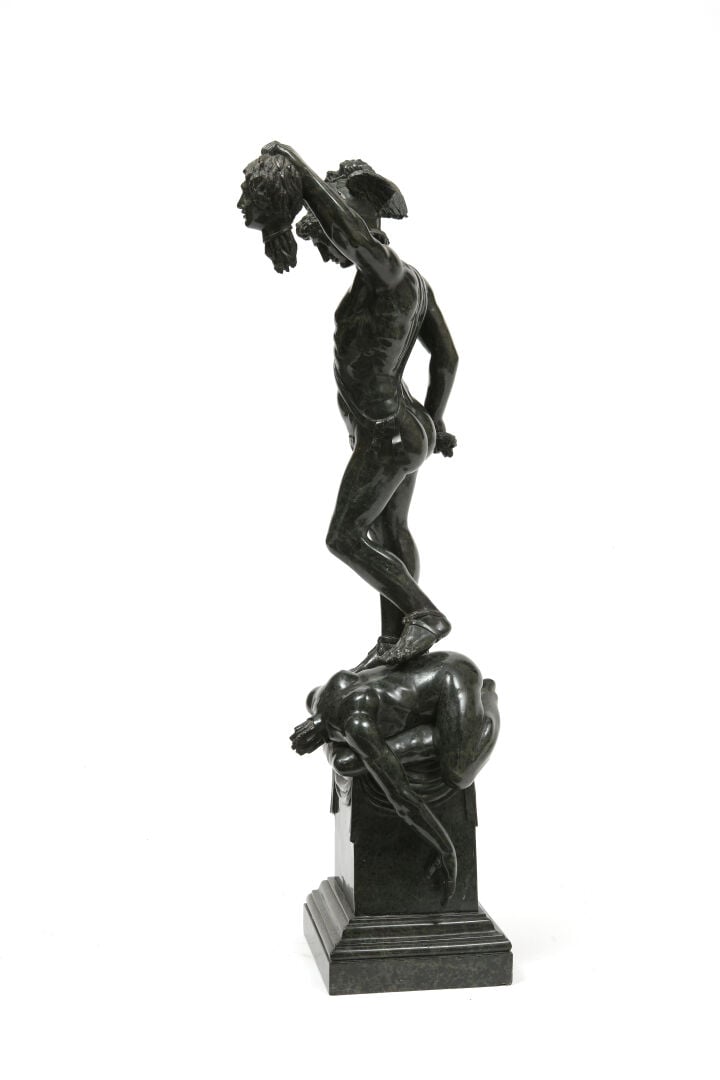 D'après Benvenuto CELLINI (1500-1557) - Persée tenant la tête de Méduse - Sculp…