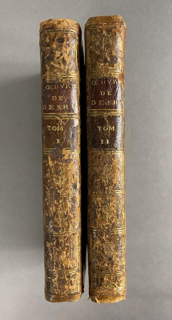 DESHOULIERES ( Madame et Mademoiselle ) : - Oeuvres de Madame et Mademoiselle D…