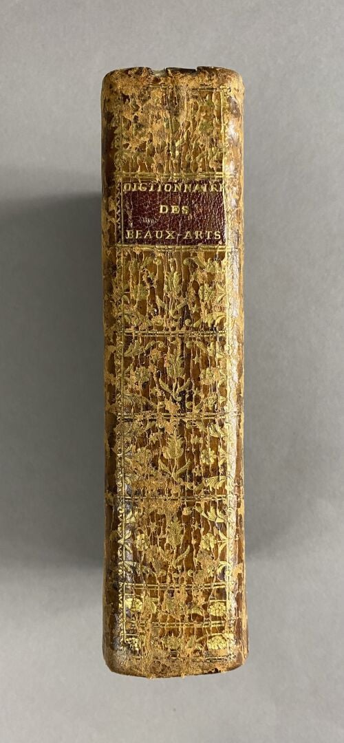 LACOMBE (Jacques) - Dictionnaire portatif des Beaux-Arts, ou abrégé de ce qui c…