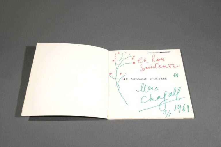 Marc CHAGALL (1887-1985) - Le message d'Ulysse - Plaquette de la Faculté de dro…