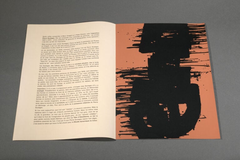 Pierre SOULAGES (1919-2022) - Sérigraphie n°3, 1974 - Editée à l'occasion de la…