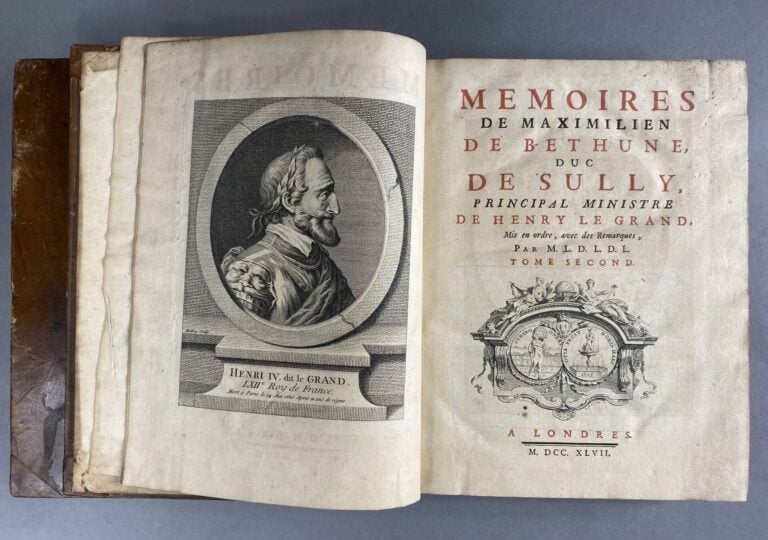 SULLY (Maximilian de Bethune, Duc de ...). - Mémoires de Sully, Principal Minis…