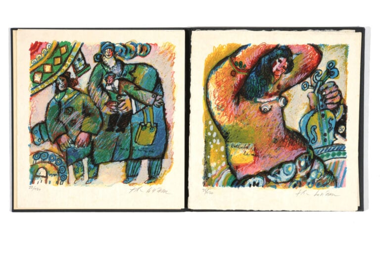 Théo TOBIASSE (1927-2012) - "Grandes heures pour graffiti d'amour" - Enrico Nav…