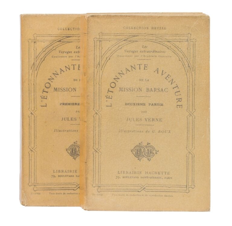 [Afrique] L'Étonnante aventure de la Mission Barsac par Jules Verne. Ill. par G…