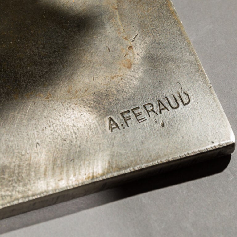 Albert FÉRAUD (1921-2008) - Composition - Sculpture en métal, signée sur le soc…