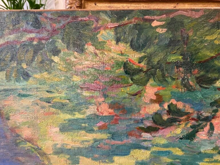 Armand GUILLAUMIN (1841-1927) (04433) - Baigneurs à Crozant, c.1905 - Huile sur…