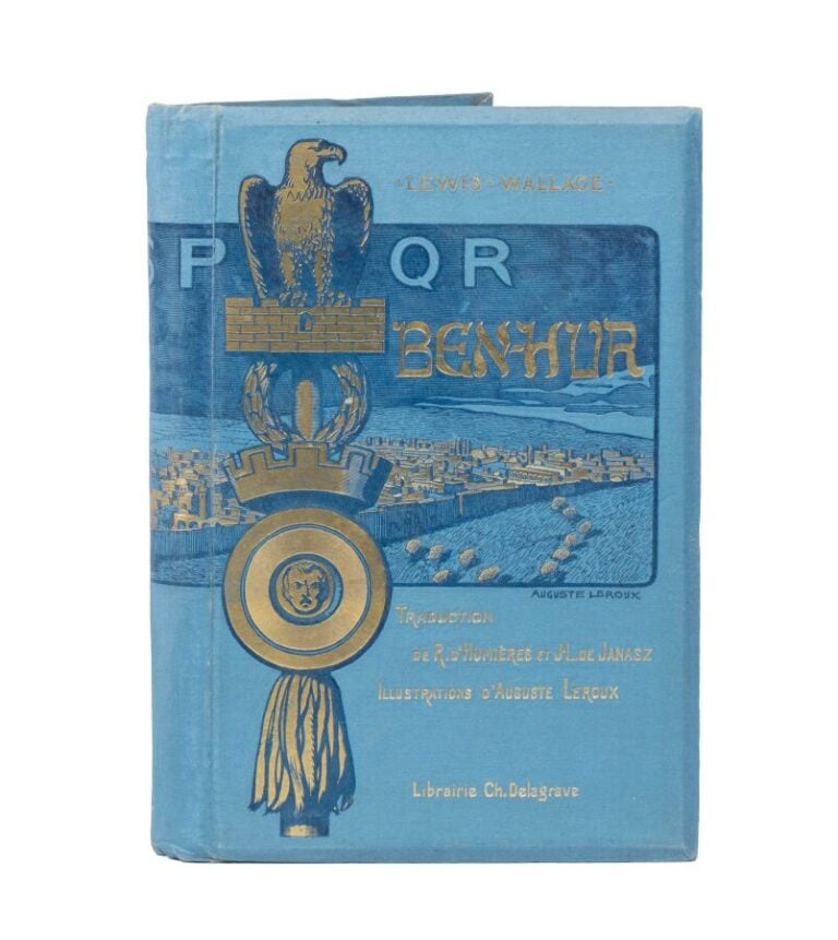 Ben-Hur / Le Prince de Jérusalem par Lewis Wallace. Ill. par Auguste Leroux. Pa…