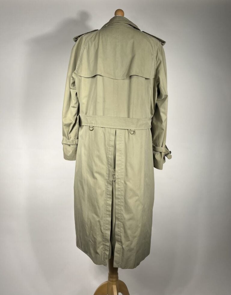 BURBERRYS' - Trench-coat pour homme en gabardine de coton mastic, doublure amov…