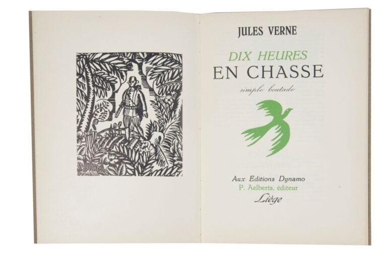 Dix heures en chasse / Simple boutade par Jules Verne. Bois gravés par Raoul Du…