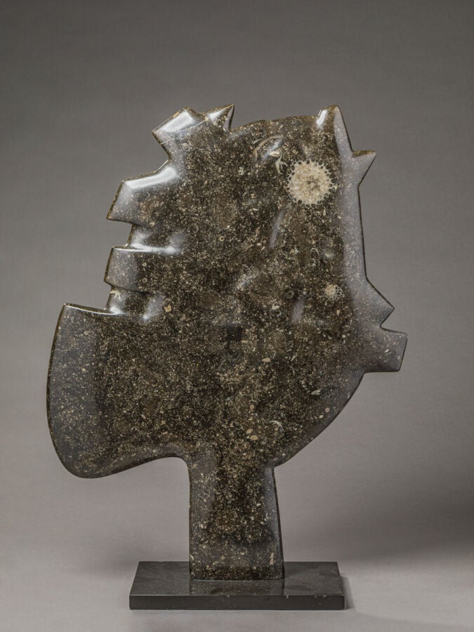 Étienne HAJDU (1907-1996) - Sans titre,1962, - Marbre, signé en bas du marbre,…