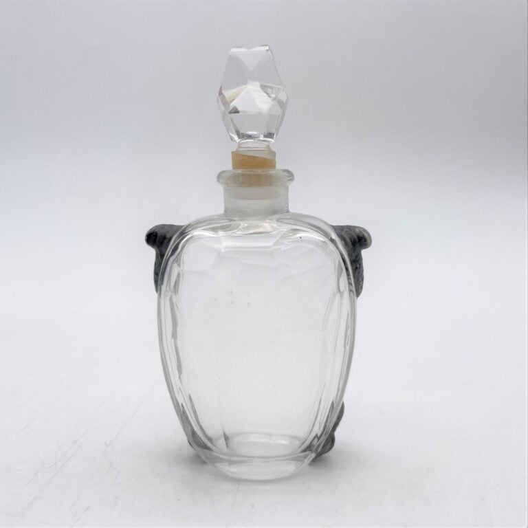 GUERLAIN, "Champs -Élysées", (1912), 2 petites tortues Baccarat en pâte émaillé…