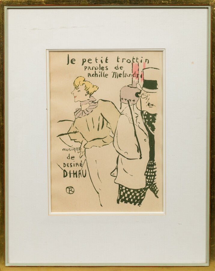 Henri de TOULOUSE- LAUTREC (1864-1901) d'après - Le petit trottin, après 1901 (…