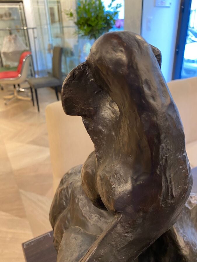Henri LAURENS (1885-1954) (04447) - Groupe de sirènes, 1938, - Bronze à patine…