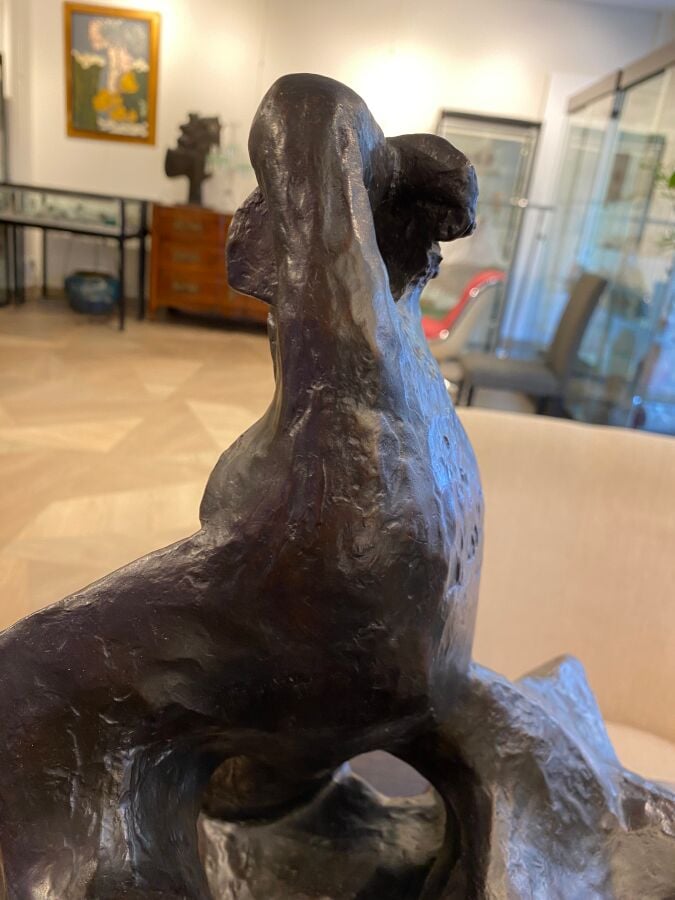 Henri LAURENS (1885-1954) (04447) - Groupe de sirènes, 1938, - Bronze à patine…