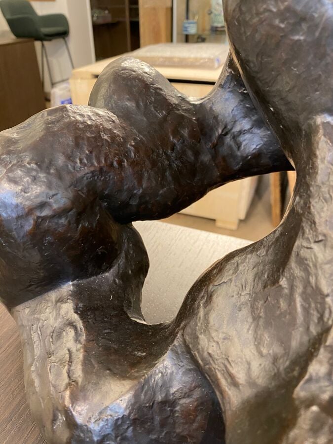 Henri LAURENS (1885-1954) (04447) - Groupe de sirènes, 1938, - Bronze à patine…