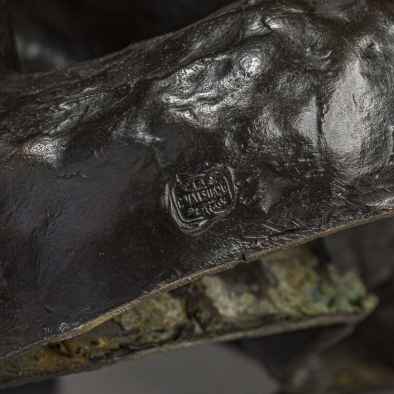 Henri LAURENS (1885-1954) (04447) - Groupe de sirènes, 1938, - Bronze à patine…